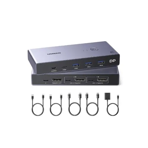 UGREEN 25962 8K@60Hz DisplayPort KVM Switch