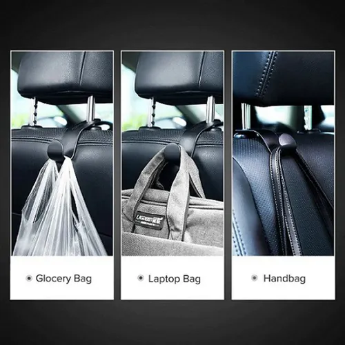 UGREEN 30337 Car Seat Headrest Hanger Hook 2PC Set