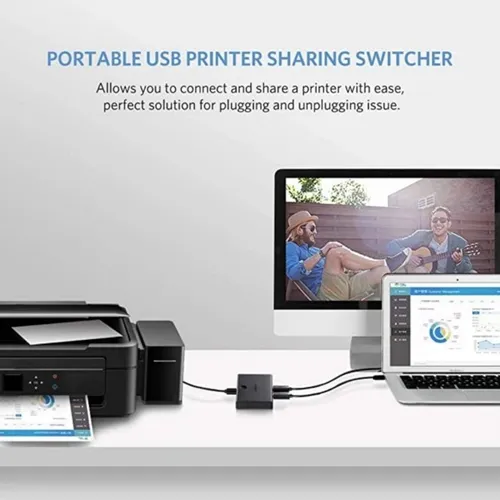 UGREEN 30345 USB 2.0 Sharing Switch 2 In 1 Out