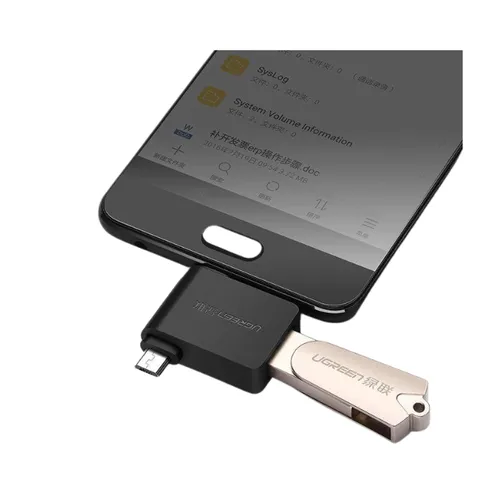 UGREEN 30453 2-in-1 USB-C & Micro USB OTG Adapter