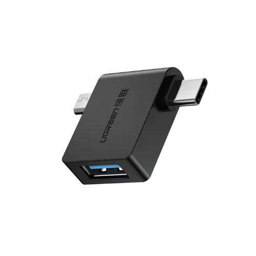 UGREEN 30453 2-in-1 USB-C & Micro USB OTG Adapter
