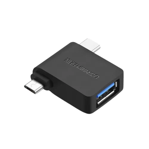 UGREEN 30453 2-in-1 USB-C Micro USB OTG Adapter