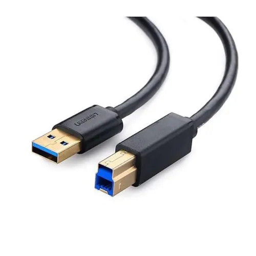 Ugreen 30753 USB 3.0 AM To BM Print Cable 1M - Black