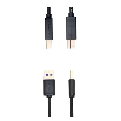 Ugreen 30753 USB 3.0 AM To BM Print Cable 1M - Black