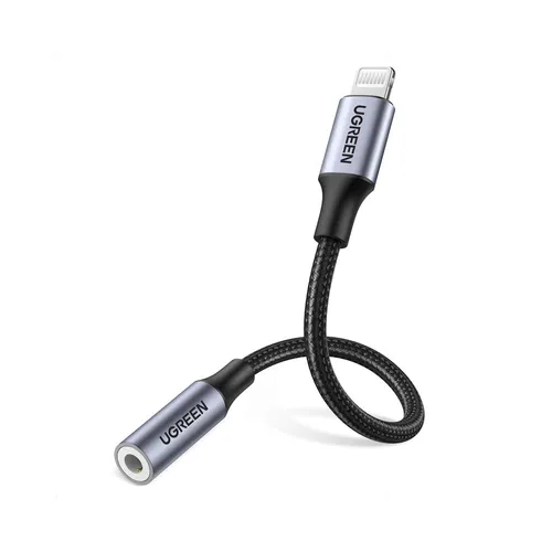 UGREEN 30756 MFi Certified Lightning to 3.5mm Audio Adapter