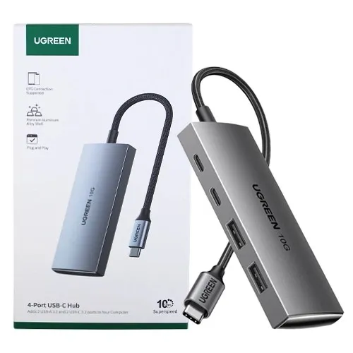 UGREEN 30758 USB C Hub 10Gbps 4 Ports USB 3.2 HUB