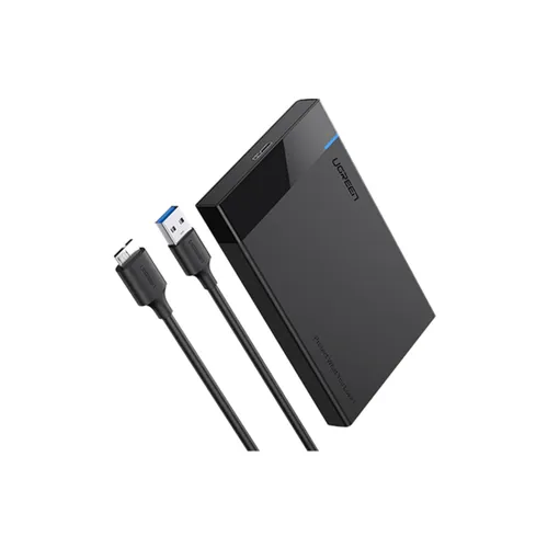 UGREEN 30847 2.5″USB 3.0 to Sata III External Hard Drive Enclosure with 3.0 USB Cable