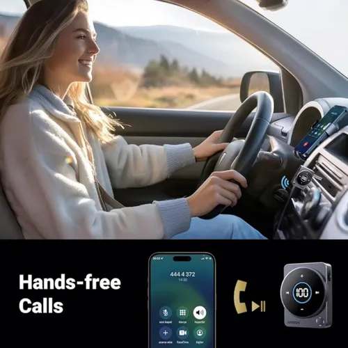 UGREEN 35003 5.4 Bluetooth Car Adapter
