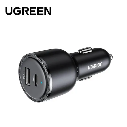 UGREEN 35023 63w USB-C PD + USB-A Fast Car Charger