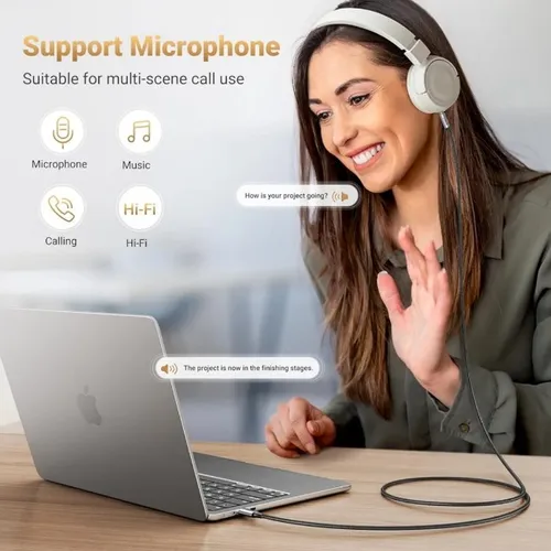 UGREEN 35056 CM734 USB-C to 3.5mm TRRS Aux Audio Cable