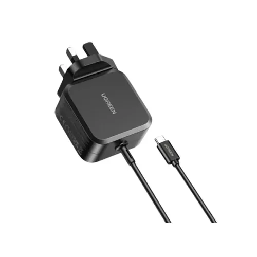UGREEN 35063 x377 67W Type-C Laptop Power Adapter with Changeable 3xDC Laptop Power Adapters for Lenovo/HP/Acer Laptops