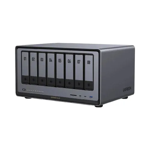 UGREEN 35125B NASync DXP8800 Plus 8 Bay NAS with 256TB Max Storage Support