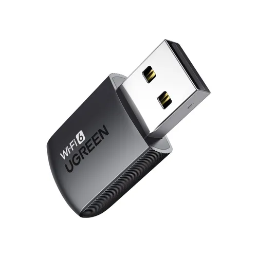 UGREEN 35264 AX900 WiFi 6 Dual Band WiFi USB Adapter for Windows/Linux Operating Systems