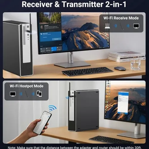 UGREEN 35265 AX900 USB High-Gain Dual Band Wi-Fi 6 Adapter