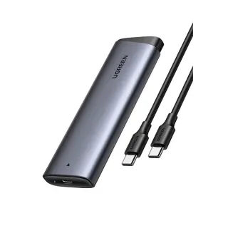 UGREEN 35267 M.2 NVMe SSD Enclosure 10Gbps USB 3.2 Gen 2 (10 Gbps) to NVME M-Key/(B+M) Key Solid State Drive External Enclosure