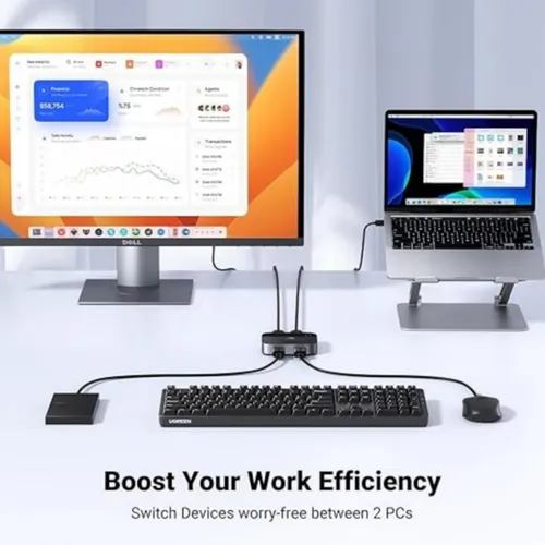 UGREEN 35313 USB 3.0 Sharing Switch 2-in-2 Out