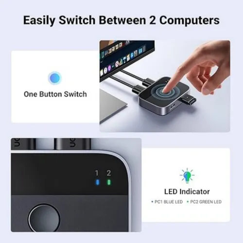 UGREEN 35313 USB 3.0 Sharing Switch 2-in-2 Out