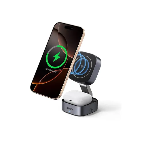 UGREEN 35316 2-in-1 15W Magnetic Wireless Charger