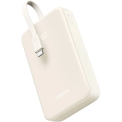 UGREEN 35340 20000mAh 20W Power Bank with Built-in Type-C Cable