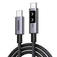 UGREEN 35513 Uno 100W USB C to USB C Charger Cable Fast Charging 5A Type C to C 3m Cable