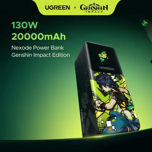 UGREEN 35524GI 20000mAh 130W Genshin Impact Edition Smart Display Fast Charging Power Bank