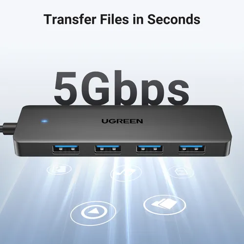 UGREEN 35574 4-Port USB 3.0 5Gbps Hub Adapter