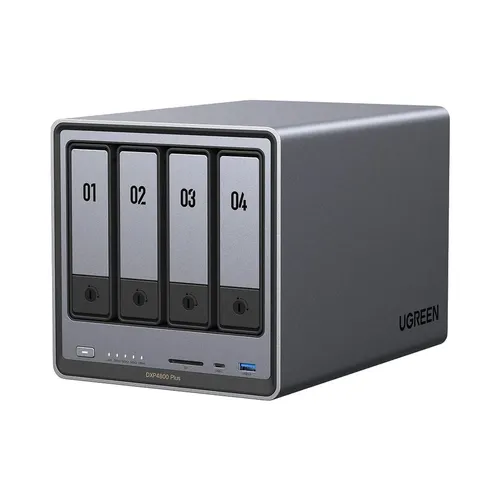 UGREEN 35602 NASync DXP4800 Plus 4 Bay NAS with 136TB Max Storage Support