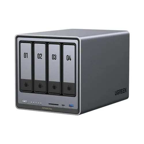 UGREEN 35602 NASync DXP4800 Plus 4 Bay NAS with 136TB Max Storage Support