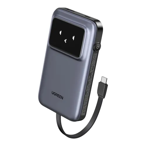 Ugreen 35603B 30w 10000mAh Powerbank With Built In Cable