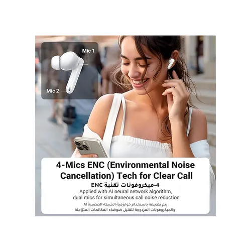 UGREEN 35725 HiTune T3 Pro Active Noise Cancelling Wireless Earbuds