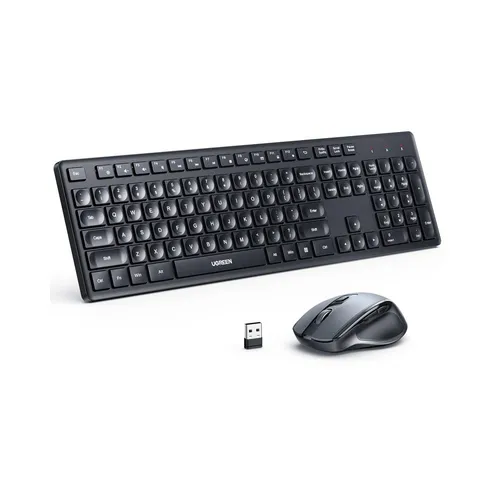 UGREEN 35740 Wireless Keyboard and Mouse Combo Without Battery