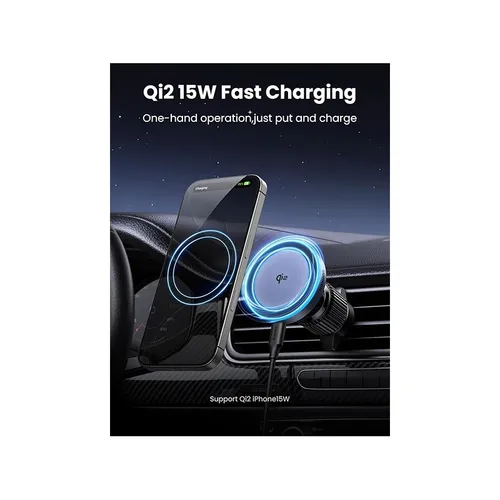 UGREEN 35970 15W Magnetic Car Wireless Charger