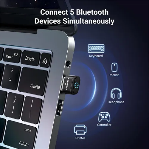 UGREEN 35994 Bluetooth 5.3 Bluetooth Adapter with Mouse Jiggler