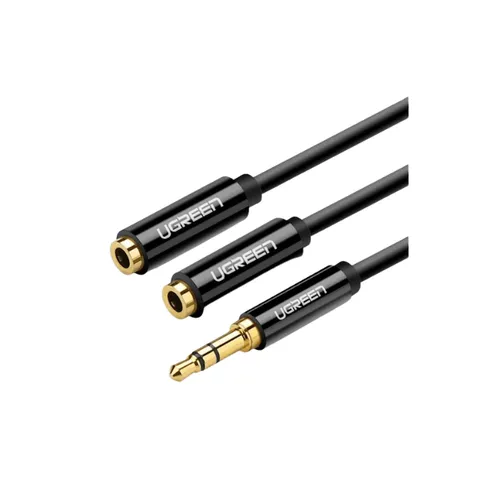 Ugreen 3.5mm Male To 2 Female Audio Cable 20cm – 20816