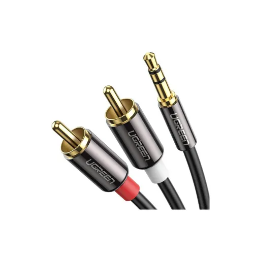 UGREEN 3.5mm Male To 2 RCA Male Cable 3m - 10590