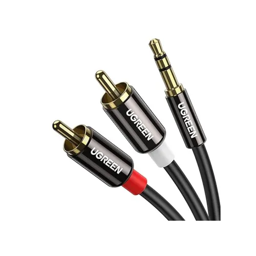 UGREEN 3.5mm Male To 2 RCA Male Cable 5m - 10591