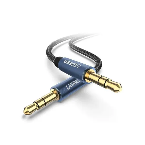UGREEN 3.5mm Male To 3.5mm Male Cable Gold Plated Metal Case With Braid 5m