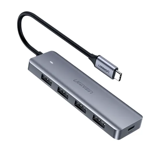 Ugreen 4-Port USB3.0 Hub with USB-C Power Supply - 70336