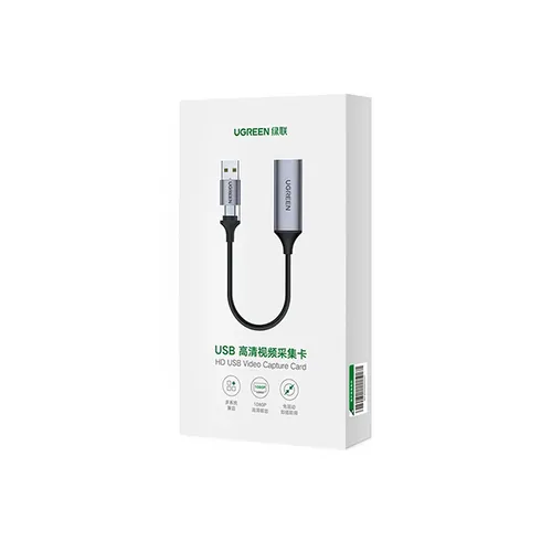 UGREEN 40189 4K HDMI to USB-A/USB-C Video Capture Card