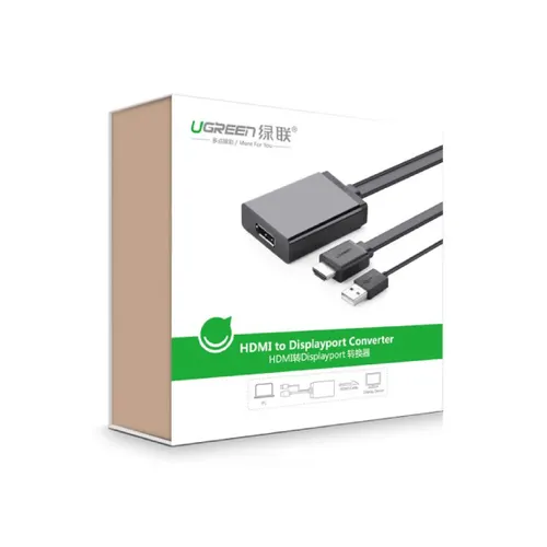 Ugreen 40238 HDMI to Display Port Supports Up to 4K