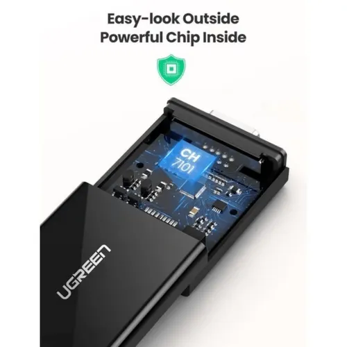 UGREEN 40248 HDMI To VGA With Audio Converter