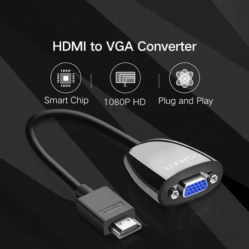 UGREEN 40253 HDMI Male to VGA Female Adapter Cable