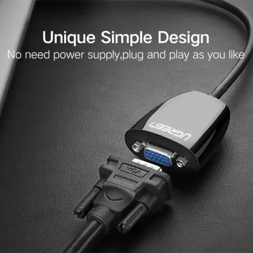 UGREEN 40253 HDMI Male to VGA Female Adapter Cable