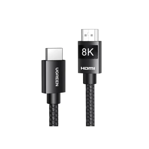 UGREEN 40300 8k 60hz 2.1 Braided HDMI Male To Male 0.5M Cable