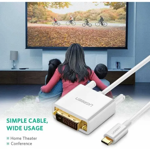 UGREEN 40421 Type-C to DVI 1.5M Cable