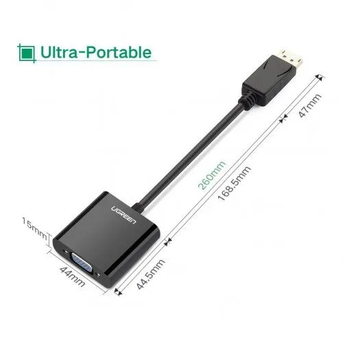 UGreen 40744 HDMI to VGA + HDMI Converter