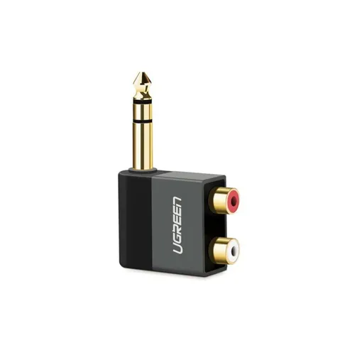 Ugreen 40846 6.35mm Male to 2RCA Female Adapter