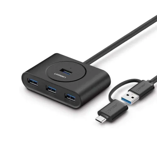 Ugreen 40850 USB 3.0 Hub With Type C Port 1m