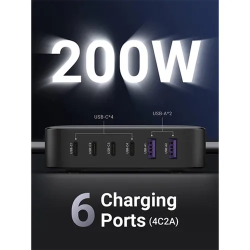 UGREEN 40913 Nexode 200W Desktop Charger