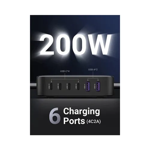 UGREEN 40915 Nexode Pro 160W 3 USB-C + 1 USB-A 4-Ports Fast Charger